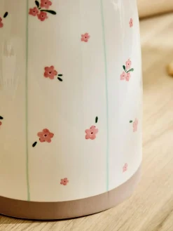 Next Natural Floral Ceramic Biscuit Jar^ Storage & Organisation