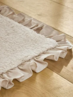 Next Frill Bath Mat^ Towels & Bathmats