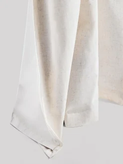 Next Natural Frill Eyelet Blackout Curtains^ Curtains & Blinds