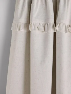 Next Natural Frill Pencil Pleat Blackout Curtains^ Curtains & Blinds