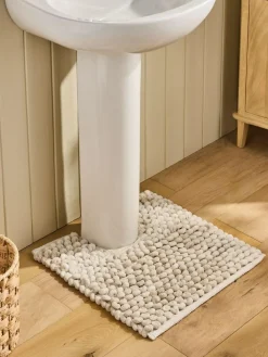 Next Natural Giant Bobble Pedestal Mat^ Towels & Bathmats