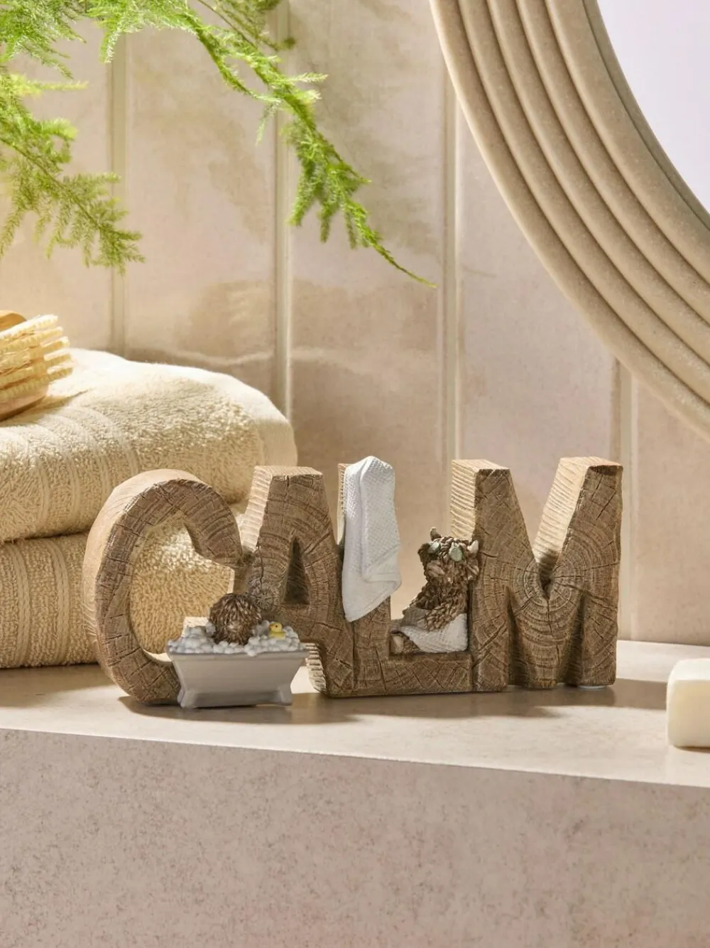 Next Natural Hamish Calm Word Block