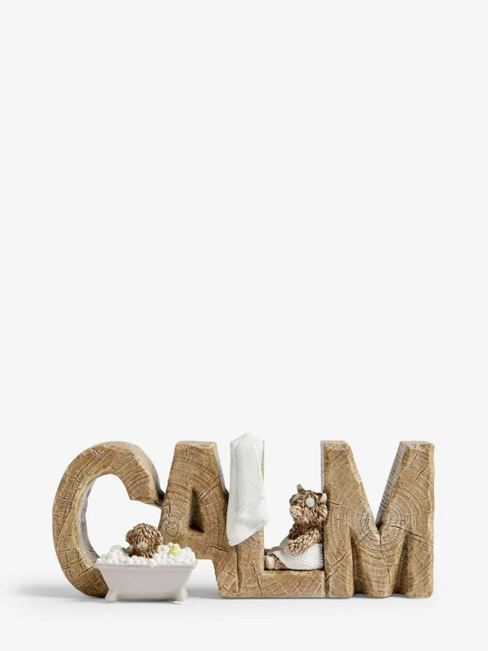 Next Natural Hamish Calm Word Block