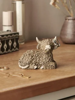 Next Natural Hamish The Highland Cow Ring Holder^ Storage & Organisation|Ornaments
