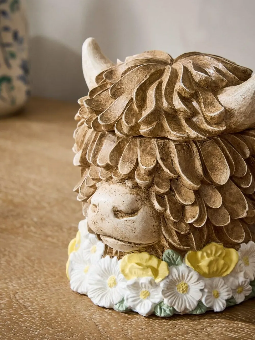 Best Next Natural Hamish The Highland Cow Trinket Pot