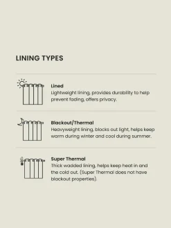 Best Next Natural Heavyweight Chenille Pencil Pleat Super Thermal Curtains