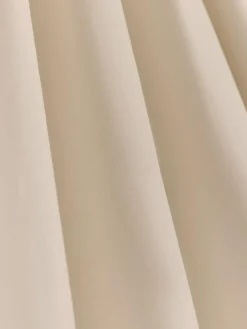 Online Next Natural Light Cotton Blackout/Thermal Pencil Pleat Curtains