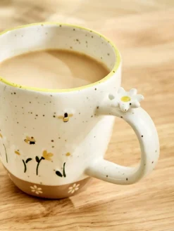 Sale Next Natural Maisie Floral Print Mug