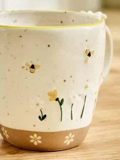 Sale Next Natural Maisie Floral Print Mug