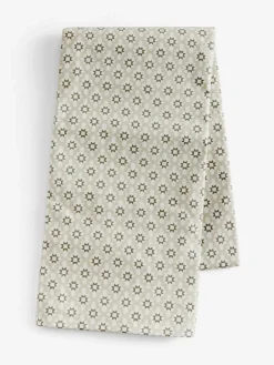 Next Natural Micro Tile Wipe Clean Tablecloth^ Table Linen, Placemats & Coasters