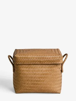 Next Plastic Wicker Storage Basket^ Storage & Organisation