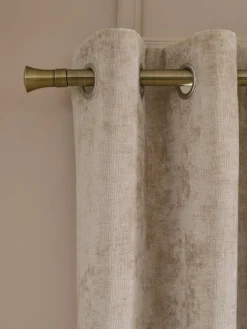 Next Plush Chenille Super Thermal Eyelet Curtains^ Curtains & Blinds