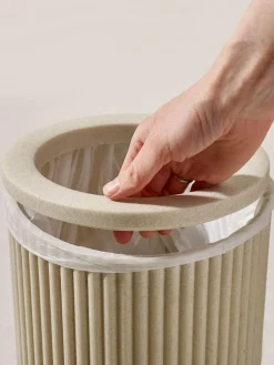 Outlet Next Resin Ribbed Bin Natural