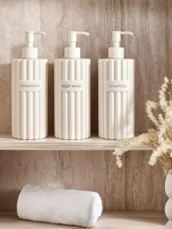 Next Rib Reusable Dispenser Bottles^ Bathroom Accessories