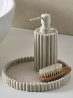 Outlet Next Rib Round Tray Natural