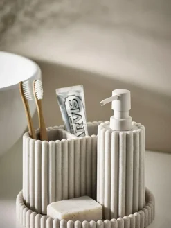 Outlet Next Rib Round Tray Natural