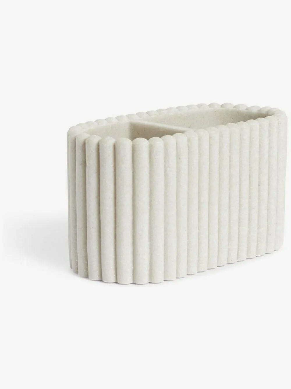 New Next Rib Toothbrush Holder Natural