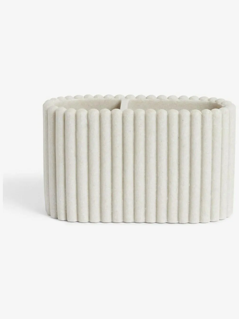 New Next Rib Toothbrush Holder Natural