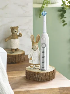 Clearance Next Natural Rosie Bunny Electric Toothbrush Holder