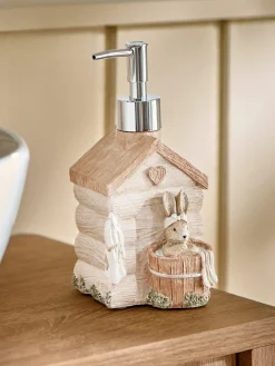 Next Natural Rosie Rabbit Woodland Spa Soap Dispenser^ Bathroom Accessories