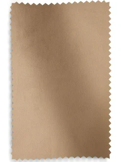 Next Natural Sand Matte Velvet Blackout/Thermal Curtains