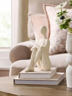 Next Natural Scandi Sitting Figure Large Ornament