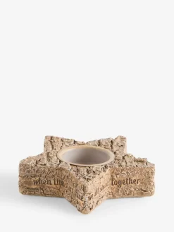 Hot Next Natural Star Candle Holder Tealight