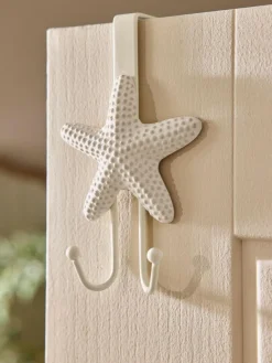 Next Natural Starfish Over Door Hook^ Bathroom Accessories|Storage & Organisation