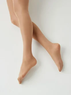 Next Natural Tan 20 Denier Sheer Gloss Tights 3 Pack^Women Socks & Tights