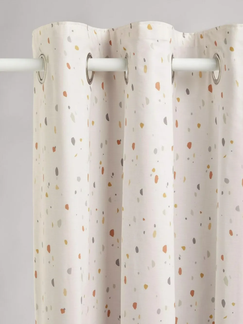 Next Natural Terrazzo Eyelet Blackout Curtains^ Curtains & Blinds