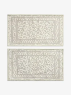 Next Natural Washable Leopard Print Doormat^ Rugs & Runners