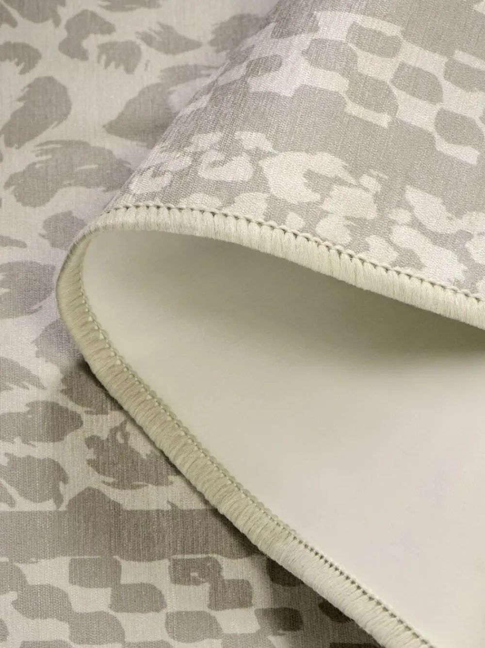 Hot Next Natural Washable Leopard Print Runner