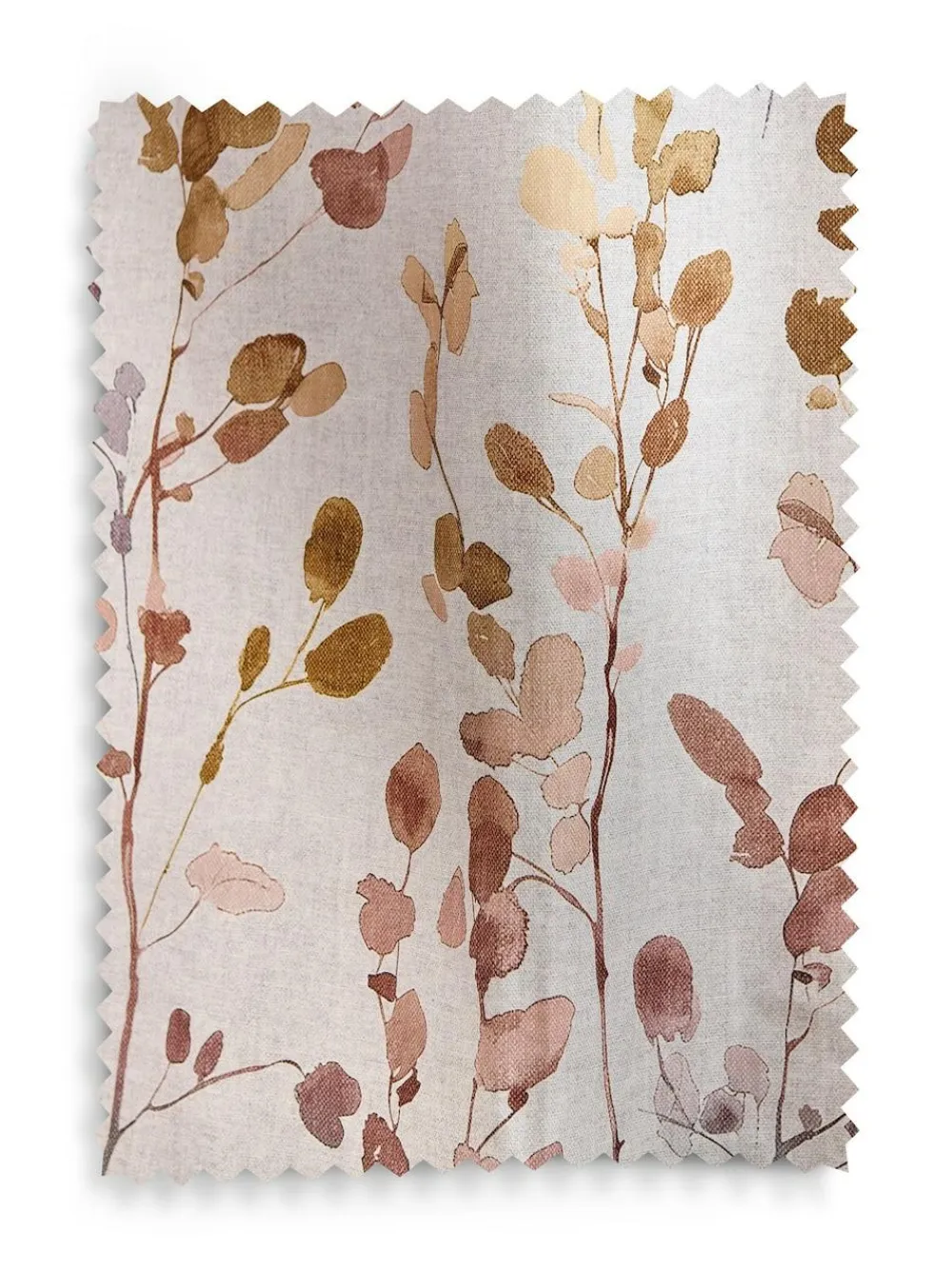 Next Honesty Leaf Floral Print Blackout/Thermal Pencil Pleat Curtains^ Curtains & Blinds
