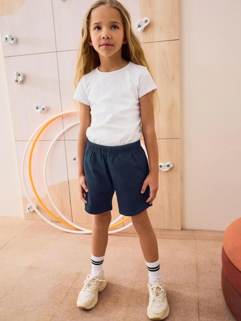 Next 100% Cotton Drawstring Sports Shorts (3-16yrs)^ Shorts & Skirts