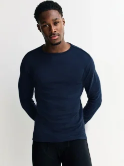 Clearance Next 2 Pack Thermogen Long Sleeve Top Navy