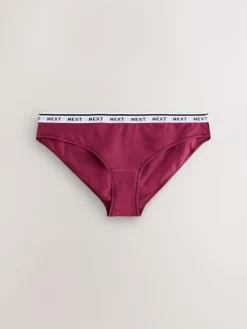 Next Bikini Cotton Logo Knickers 4 Pack^Women Panties