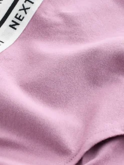 Next Short Cotton Logo Knickers 4 Pack^Women Panties