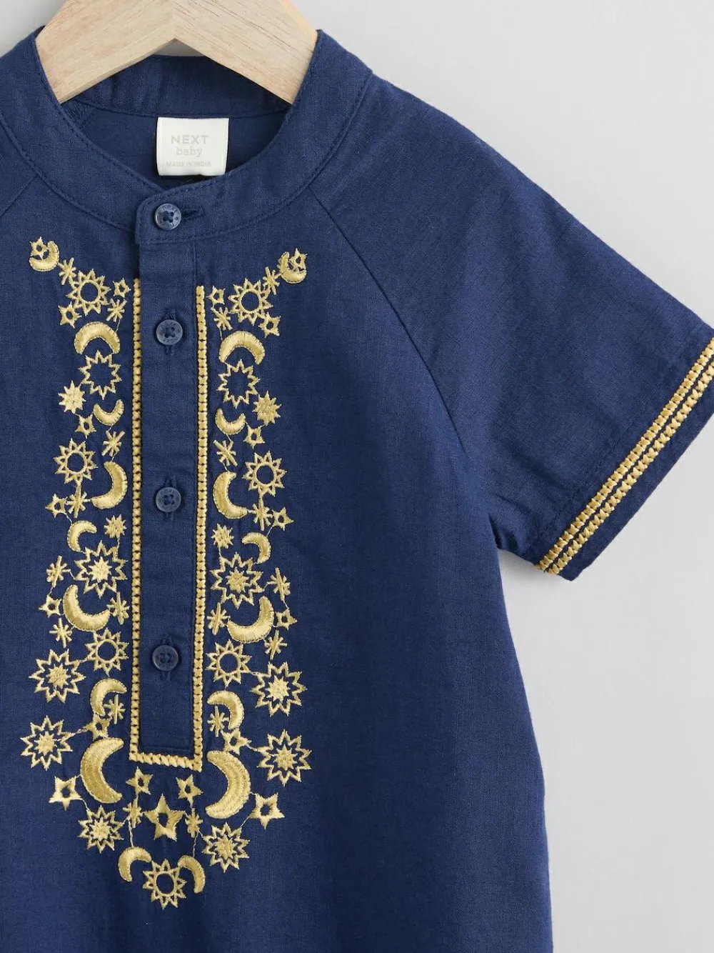 Discount Next Baby Occasion Romper (0mths-2yrs) Navy