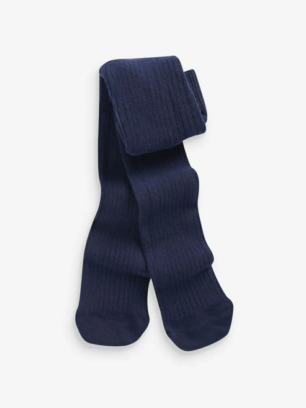 Outlet Next Baby Single Rib Tights (0-18mths) Navy