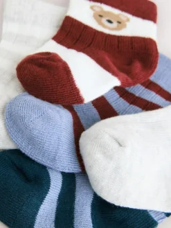 Clearance Next Baby Socks 5 Pack (0mths-2yrs) Navy