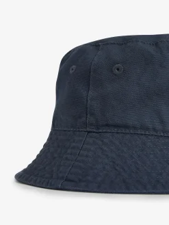 Outlet Next 100% Cotton Canvas Bucket Hat (3mths-16yrs) Navy Blue