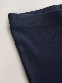 Outlet Next Navy Blue 1 Pack Rib Flare Leggings (3-16yrs)
