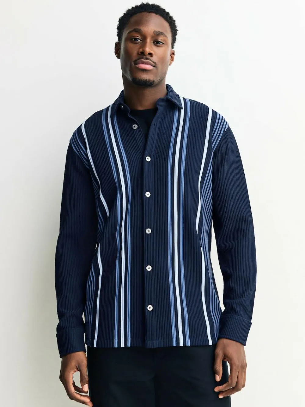 Next Stripe Short Sleeve Jersey Shirt^ Shirts