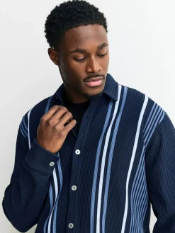 Next Stripe Short Sleeve Jersey Shirt^ Shirts