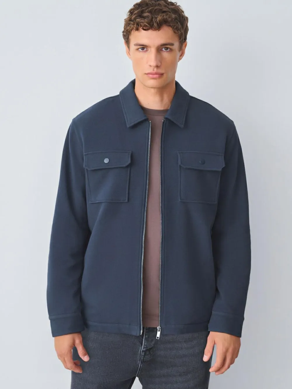 Next Borg Fleece Lined Shacket^ Sweatshirts & Hoodies|Sweatshirts & Hoodies