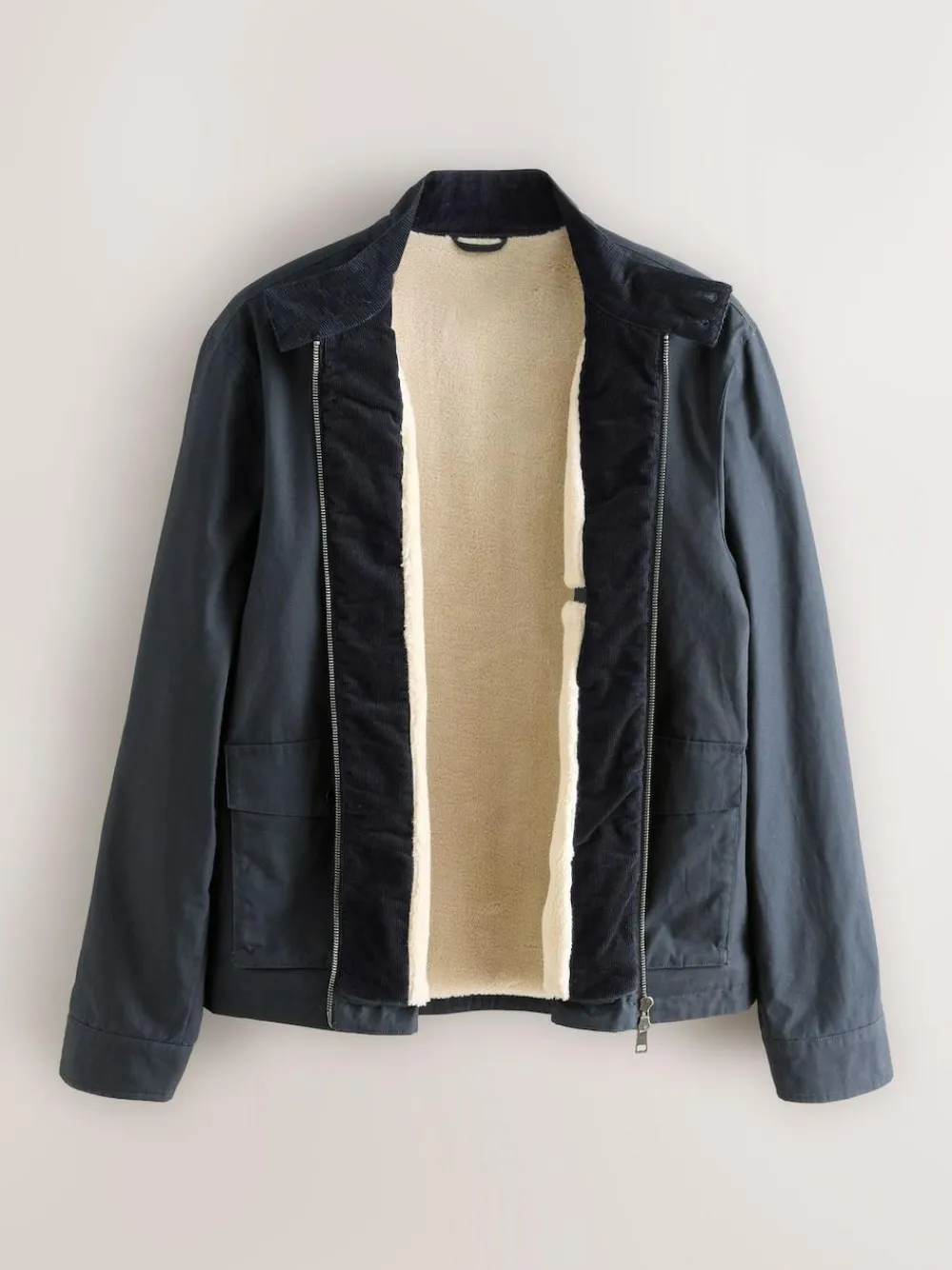 Next Borg Lined Shower Resistant Harrington Jacket^ Coats & Jackets|Coats & Jackets