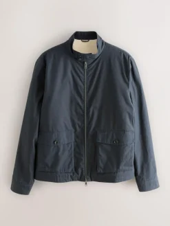 Next Borg Lined Shower Resistant Harrington Jacket^ Coats & Jackets|Coats & Jackets