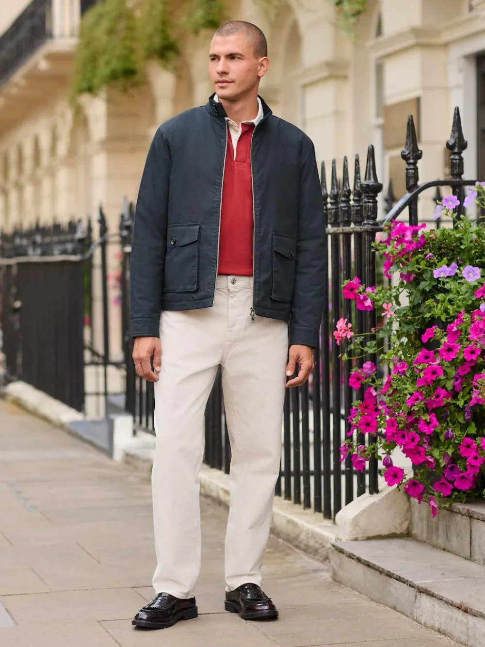 Next Borg Lined Shower Resistant Harrington Jacket^ Coats & Jackets|Coats & Jackets