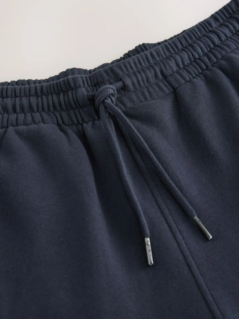 Next Navy Blue Brushback Heavyweight Open Joggers^ Loungewear|Joggers