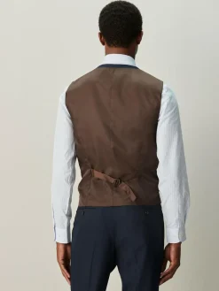 Next Check Suit Waistcoat^ Vests